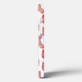 Nordic Stockings Red White Case-Mate iPhone Case (Achterkant / Links)