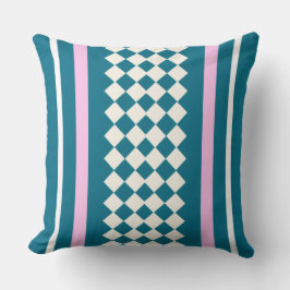 Nordic Streep Pastel Kussen