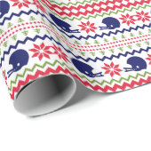 Nordic Style Football Helmet Christmas Cadeaupapier (Rol Hoek)