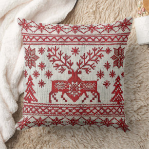 Nordic Style geborduurd kerst Sierkussen