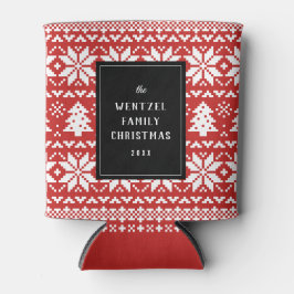 Nordic Style Kersttrui Party Blikjeskoeler