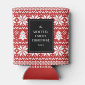 Nordic Style Kersttrui Party Blikjeskoeler (Achterkant)