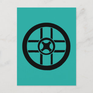 Nordic Symbol: Wheel Cross Briefkaart