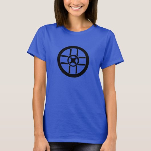 Nordic Symbol: Wheel Cross T-shirt (Voorkant)