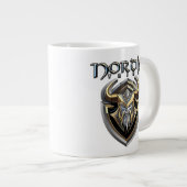 Nordic Tribe 20oz Grote Koffiekop (Voorkant rechts)