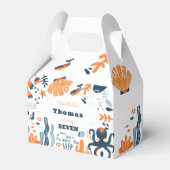 Nordic Under the Zee kids birthday Bedankdoosjes (Voorkant Zijde)