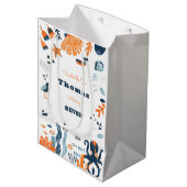 Nordic Under the Zee kids birthday Medium Cadeauzakje (Voorkant Gekanteld)