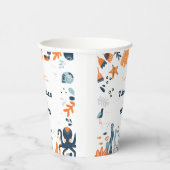 Nordic Under the Zee kids birthday Papieren Bekers (Rechts)