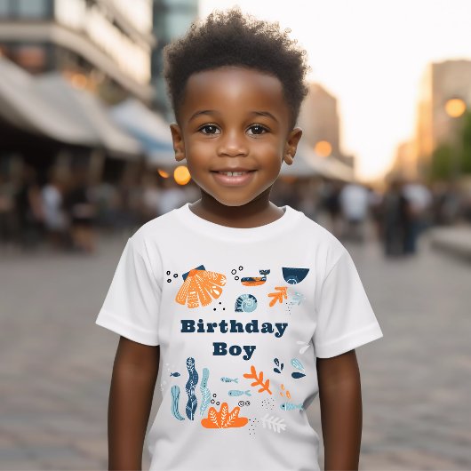 Nordic Under the Zee kids birthday T-shirt