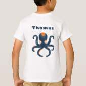 Nordic Under the Zee kids birthday T-shirt (Achterkant)