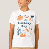 Nordic Under the Zee kids birthday T-shirt (Voorkant)