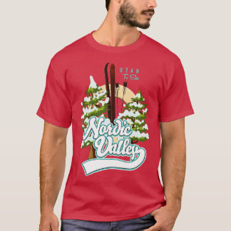 Nordic Valley Utah Ski T-shirt