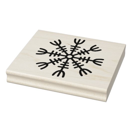 Nordic Viking Helm of Awe Design Stamp Rubberstempel (Stempel)