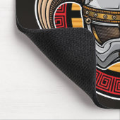 Nordic Viking Warrior ADD NAAM Norse Ax Norsperma Muismat (Hoek)