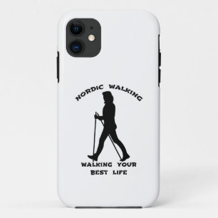 Nordic Walking - je beste leven leiden Case-Mate iPhone Case