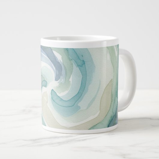 Nordic waterverf Jumbo Mok (Voorkant rechts)