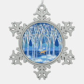 Nordic Winter Fjord Horse Ornament (Voorkant)