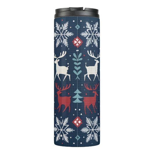 Nordic Winter Magic  Thermosbeker (Achterkant)