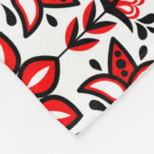 Nordic Winter Scandinavian Pattern Fleece Deken (Hoek)