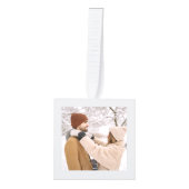 Nordic Winter Scandinavian Pattern Personalized Decoratie (Voorkant)