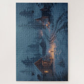 Nordic Winter Village Jigsaw Puzzle Legpuzzel (Verticaal)