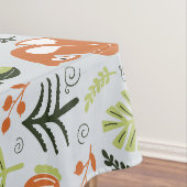 Nordic Woodland Fox Winter Kerstboom Tafelkleed (Voorbeeld)