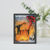 Nordini ~ The White Fakir in Devil's Hell Briefkaart (Staand voorkant)