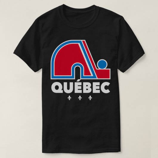 Nordiques Quebec Hockey Team Avalanche met T-shirt (Design voorkant)