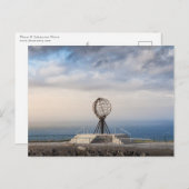 Nordkap Norwegen Briefkaart (Voorkant / Achterkant)