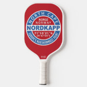 NORDKAPP — Aangepast monogram Pickleball Paddle (Achterkant)
