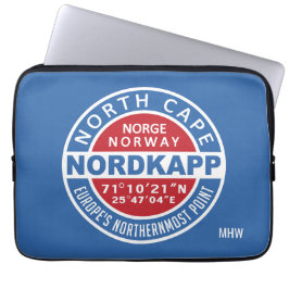 NORDKAPP Aangepaste monogram laptophoezen voor Noo Laptop Sleeve