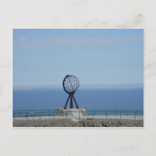 Nordkapp Briefkaart (Voorkant)