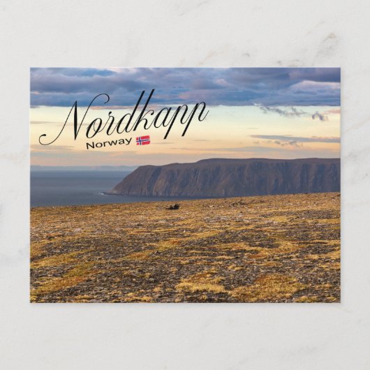 Nordkapp Briefkaart (Voorkant)