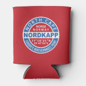 NORDKAPP Noorwegen aangepaste monogram koelbox Blikjeskoeler (Voorkant)
