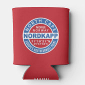 NORDKAPP Noorwegen aangepaste monogram koelbox Blikjeskoeler (Achterkant)