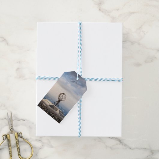 Nordkapp Noorwegen Cadeaulabel (Met Touw)