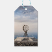 Nordkapp Noorwegen Cadeaulabel (Voorkant)