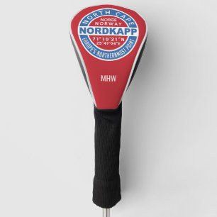 NORDKAPP Noorwegen custom monogram driver cover