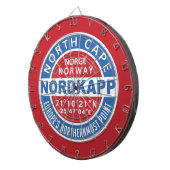 NORDKAPP Noorwegen Dartbord (Voorkant Rechts)