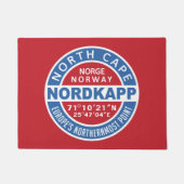 NORDKAPP Noorwegen Deurmat (Voorkant)
