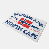 NORDKAPP Noorwegen Deurmat (Schuin)