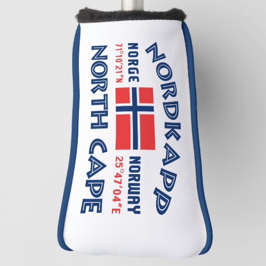 NORDKAPP Noorwegen Golfheadcover (Draai 90)