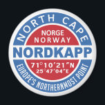 NORDKAPP Noorwegen magneet<br><div class="desc">Bekijk mijn winkel voor meer objecten met dit ontwerp.</div>