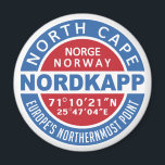 NORDKAPP Noorwegen magneet<br><div class="desc">Bekijk mijn winkel voor meer objecten met dit ontwerp.</div>