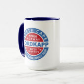 NORDKAPP Noorwegen mokken (Voorkant links)