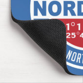 NORDKAPP Noorwegen mousepad Muismat (Hoek)