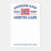 NORDKAPP Noorwegen Post-it notes (Voorkant)