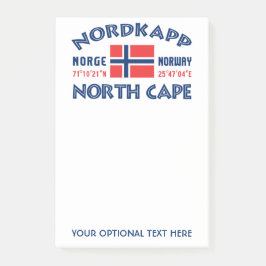 NORDKAPP Noorwegen Post-it notes