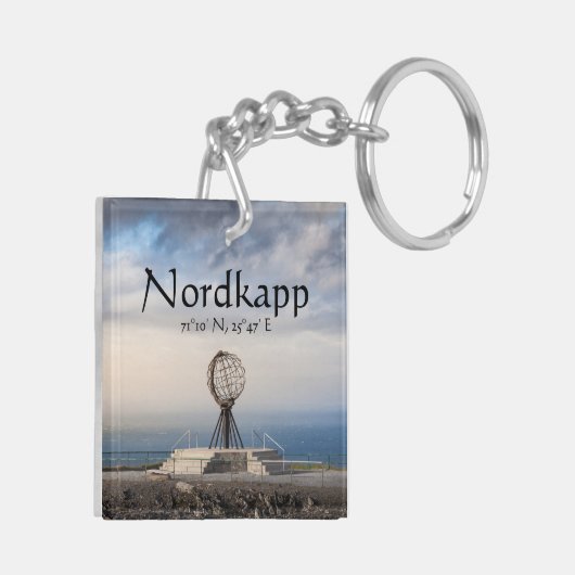 Nordkapp Noorwegen Sleutelhanger (Achterkant Links)