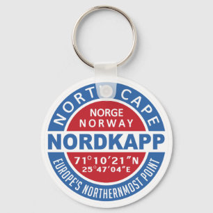 NORDKAPP Noorwegen — sleutelketens Sleutelhanger